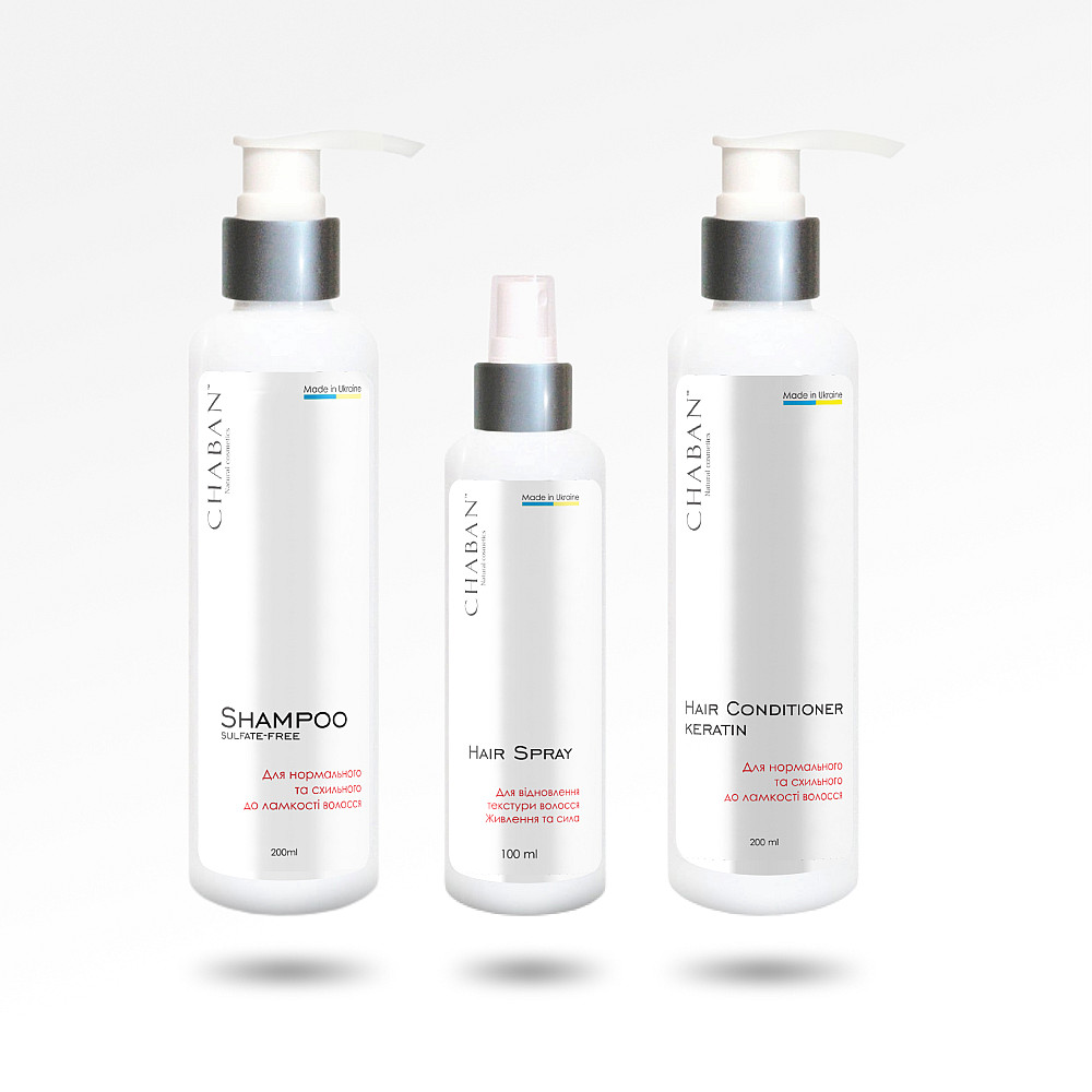 Комплекс для нормального та схильного до ламкості волосся Chaban Київ - фото 1