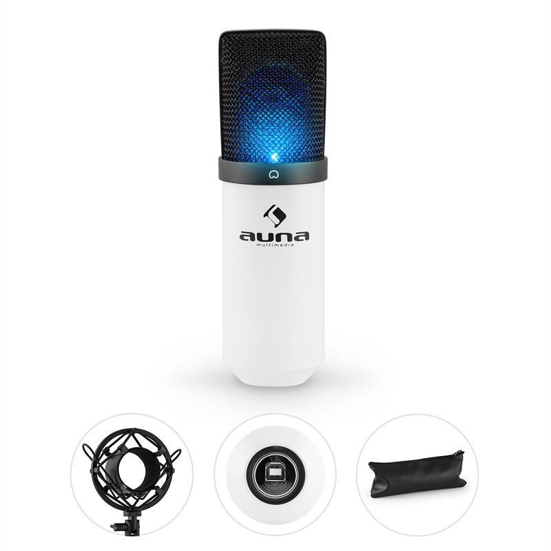 MIC-900WH-LED Набір USB-мікрофонів V2 
             Набір із трьох мікрофонів із настільною підставкою (Німеччина, читати Рівне - фото 4