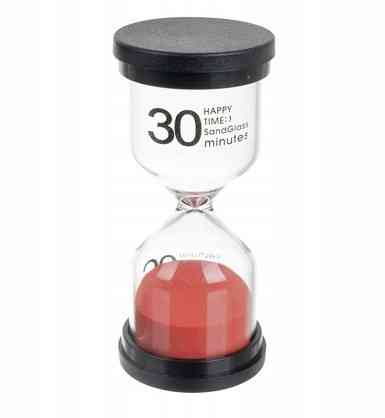 Набір пісочних годинників 6 різних видів на 1/3/5/10/15/30 хвилин Kruzzel (25676) Нововолинськ