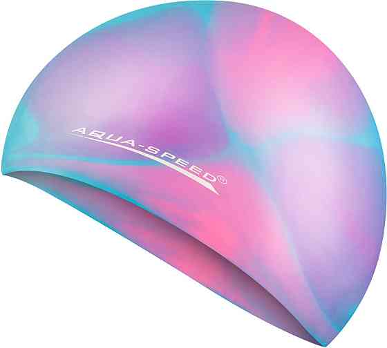 Шапочка для плавания Aqua Speed BUNT113 (pink) Вишнёвое