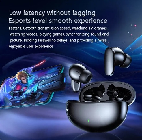 Бездротові сенсорні навушники гарнітура в кейсі Pro 8 Чорні Коломия - фото 5