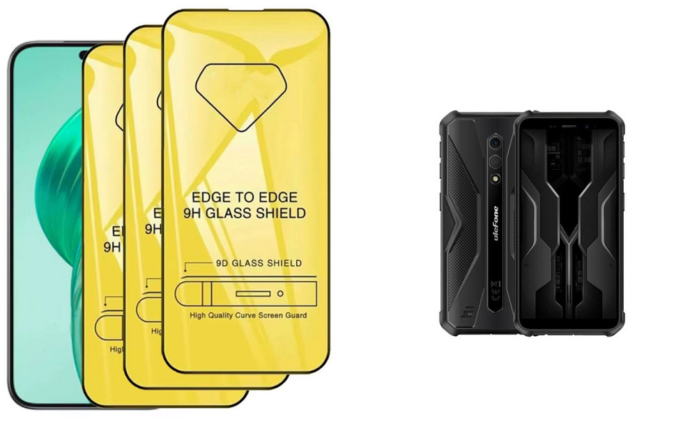 Защитное стекло DefenzoGlass для Ulefone Armor X12, Armor X12 Pro – двойная прочность Киев - изображение 3