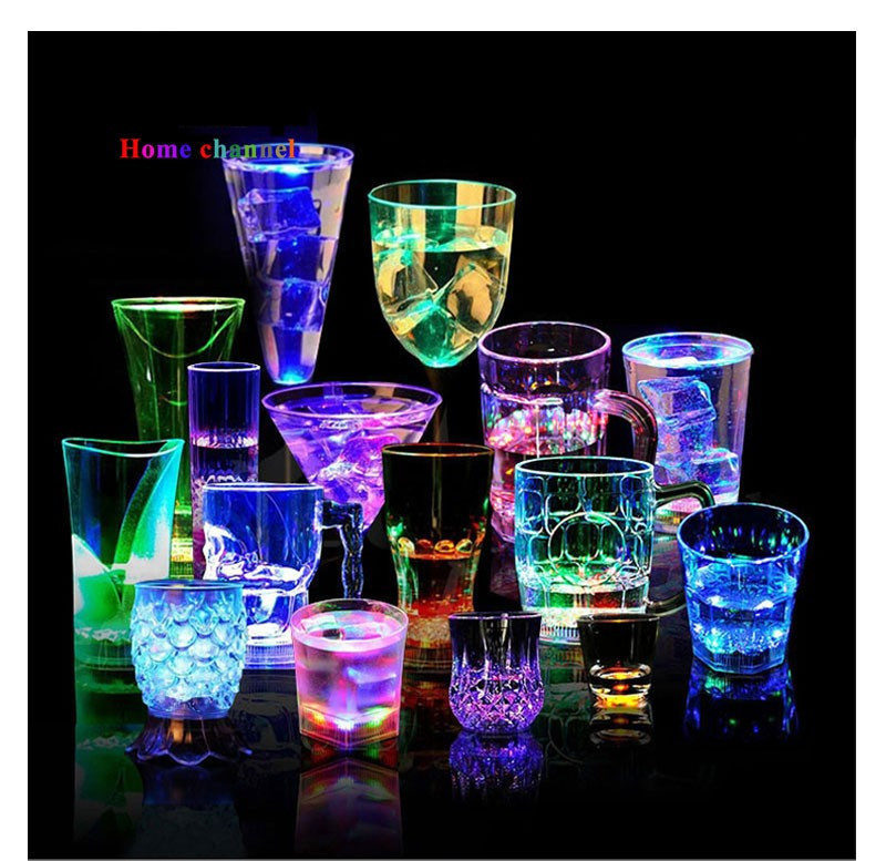 Светящийся Led бокал стакан УЗКИЙ,бокал для сока с подсветкой 200 мл Кременчуг - изображение 2