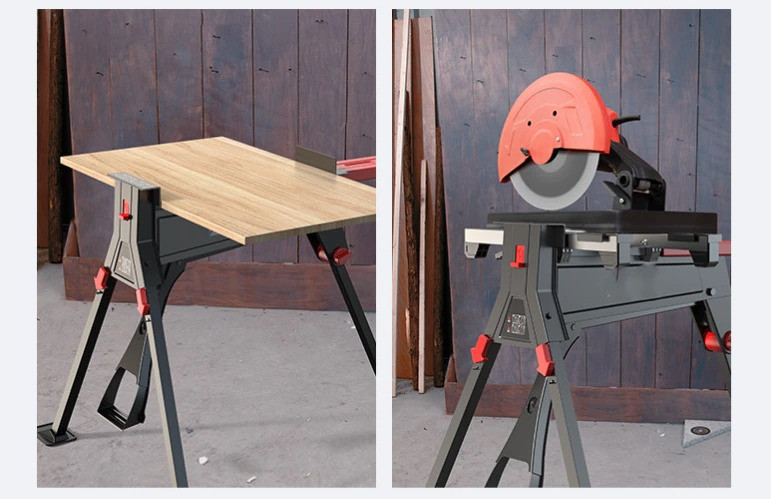 Підставки портативні складні з затискачем (захоплення-440мм, ширина губок-180мм) ROCKFORCE RF-625955 Одеса - фото 2