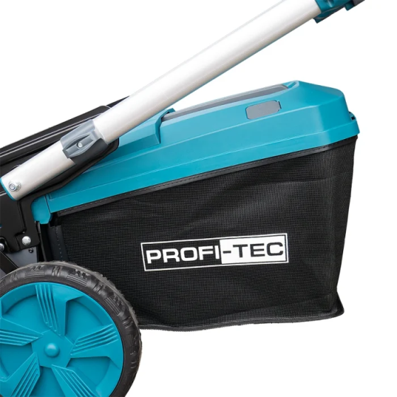Мощная газонокосилка аккумуляторная PROFI-TEC EasyMow 51 Pro : с АКБ 2шт-20V 8.0Ah, самоходная (007587) Киев