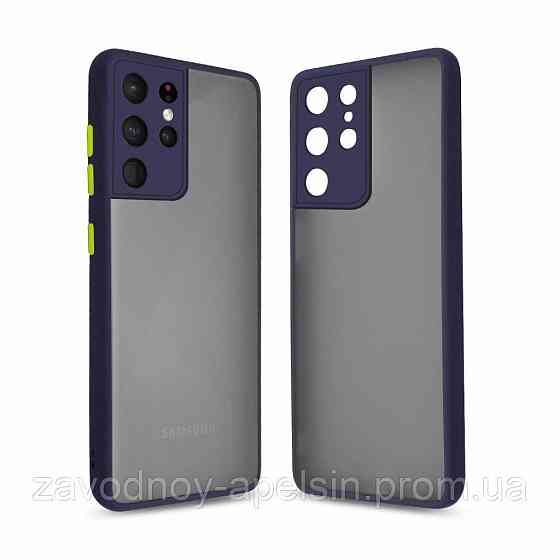 Samsung S21 Ultra G998 Чехол Защита камеры Frame Case (матовый) Одесса
