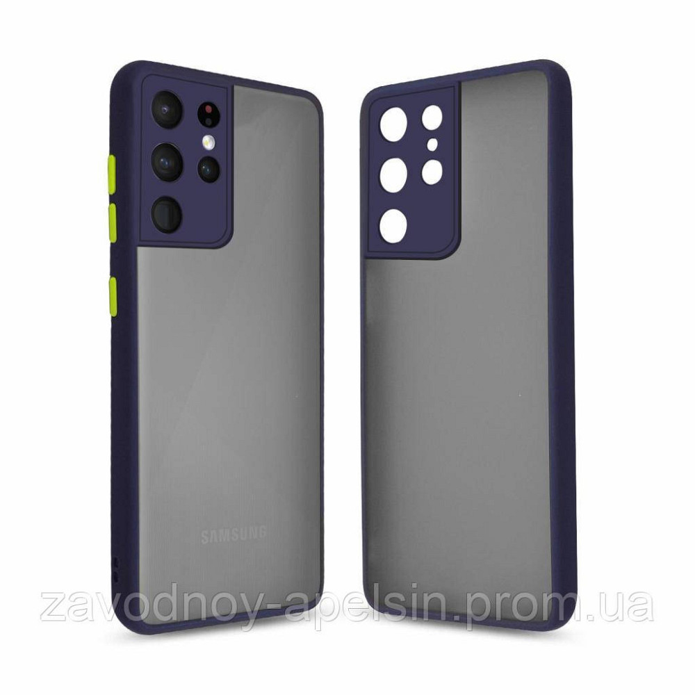 Samsung S21 Ultra G998 Чохол Захист камери Frame Case (матовий) Одеса - фото 1