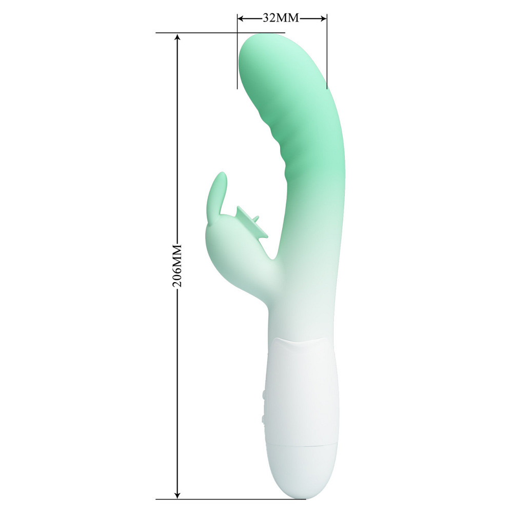 Вібратор - Pretty Love Cerberus White/Mint Sex Aura Київ - фото 8