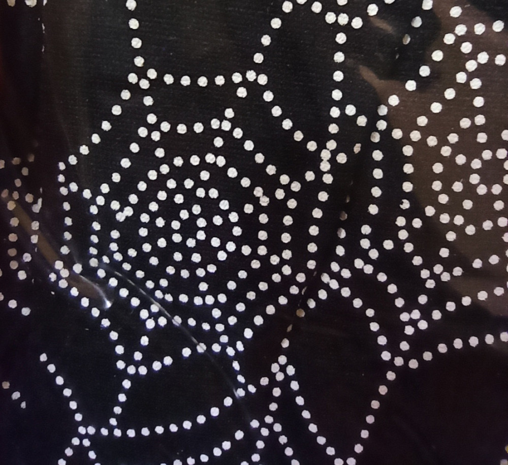 Жіночі колготи з великою паутинкою на Хелловін 20\50 den M 42-44 Італія чорний Київ - фото 3