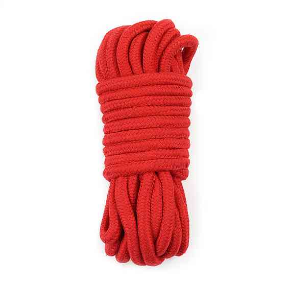 Веревка - Fetish Bondage Rope Red, 10 м Sex Aura Киев