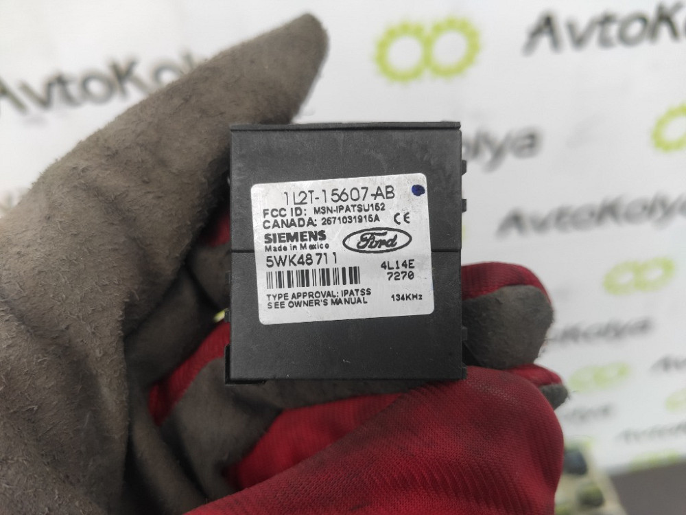 Блок керування двигуном комплект Ford Connect 1.8 tdci 2002-2006 (4S41-12A650-BB) Ковель - изображение 8