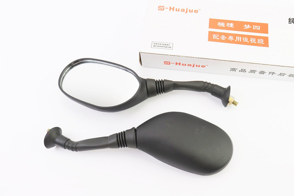 Дзеркала к-кт DIO- чорні "краплі", м8 "ніжка в чохлі гумовому", від 5шт -10% Киев - изображение 1