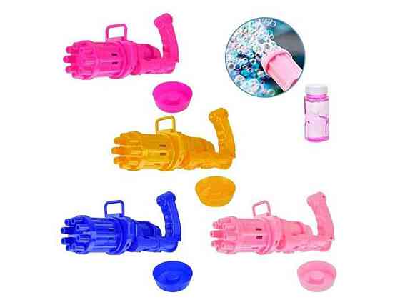 Мильні бульбашки 16*7*23см арт.888C-5, мікс 5 кольорів ТМ 7TOYS Київ