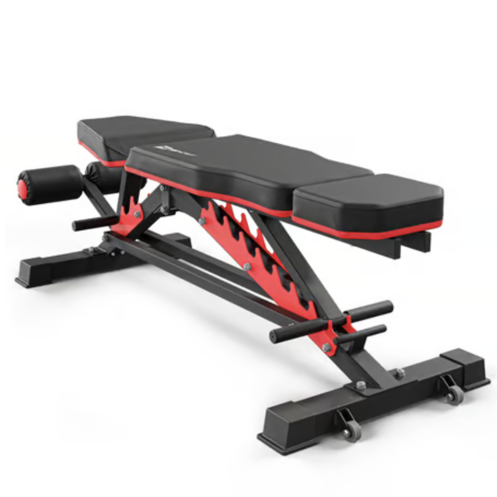 Тренувальна лава багатофункціональна Hop-Sport для фітнесу та жиму, Силова лава універсальна для тренувань Київ - фото 3