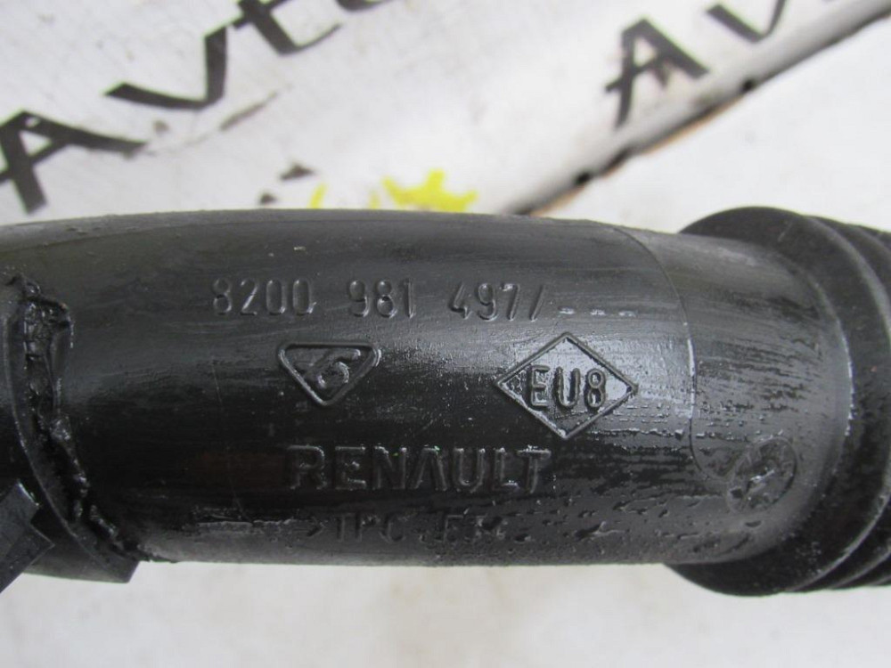 Патрубок інтеркулера Renault Megane III 1.5 dci 2008-2015 (8200981497) Ковель - фото 2