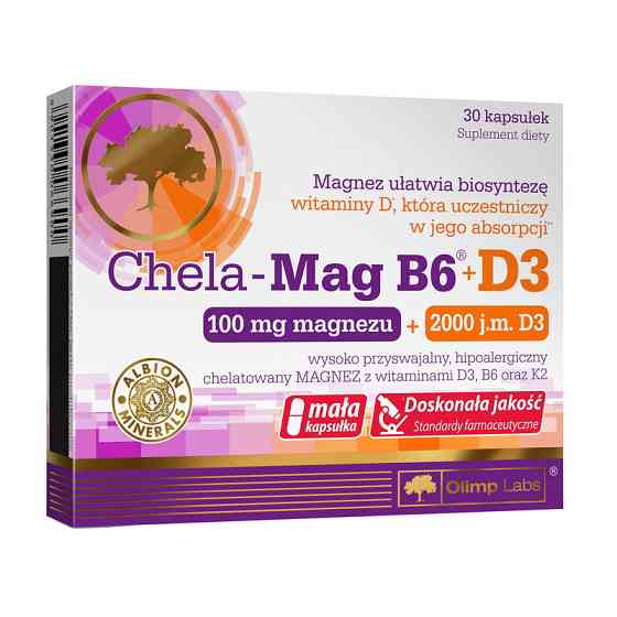 Chela-Mag B6 + D3 (30 caps) Луцьк
