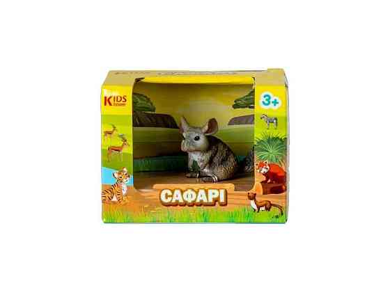 Фігурка тварини Сафарі Q9899-A89 Шиншила ТМ KIDS TEAM ANIMALS Київ