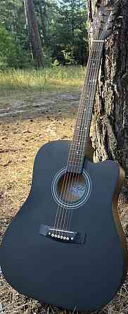 Акустична гітара чорна нова матова. Харків