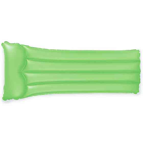 Матрас надувной для плавания Intex 59717 зеленый, 183 х 69 см Киев