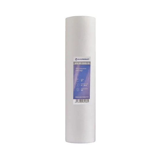 Картридж поліпропіленовий Europroduct EPV-01-2510-10 PP10 2,5