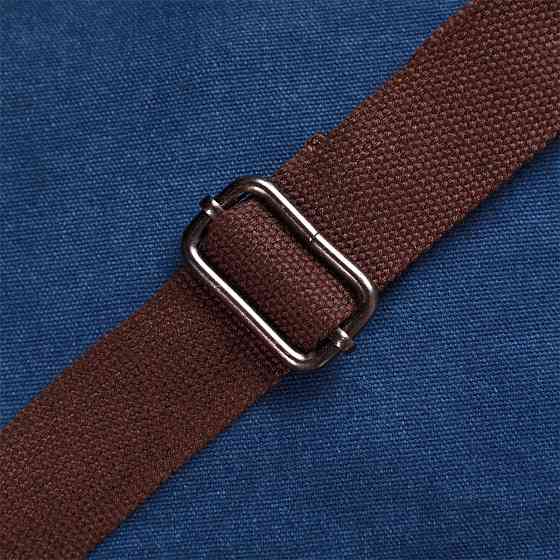 Чоловіча текстильна сумка з чохлом для води Синій (Vintage) Київ