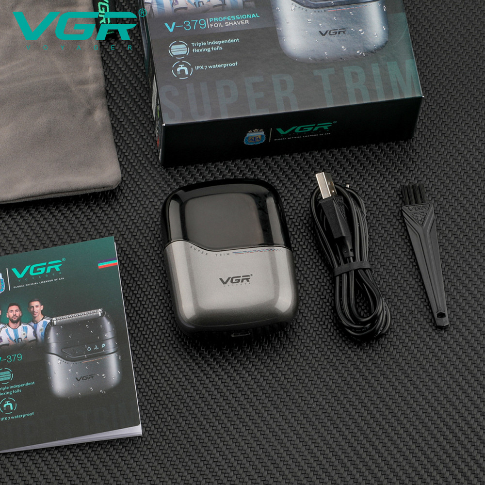 Електробритва для догляду за бородою, Електронна бритва для бороди, Компактна електробритва чоловіча AD-74 Львів - фото 14