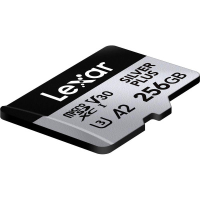 Карта пам'яті Lexar 256GB microSDXC class 10 UHS-I U3 V30 A2 Professional Silver (LMSSIPL256G-BNANG) Вінниця - фото 10
