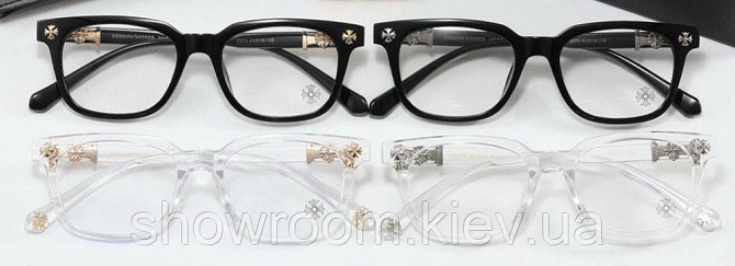 Чоловіча брендова оправа Chrome Hearts 2273 silver Київ - фото 3