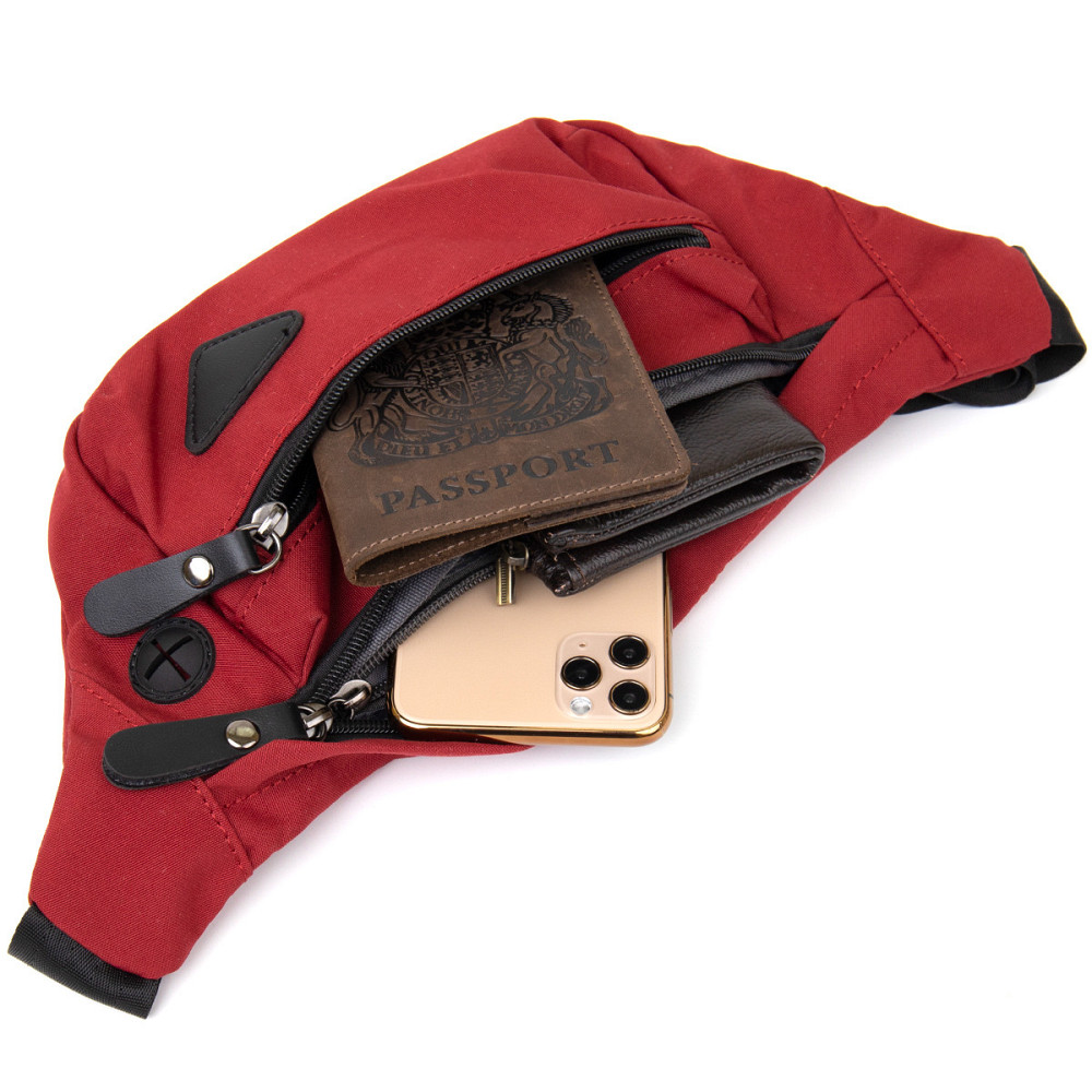 Бананка нейлон Vintage 20639 Червона Київ - фото 5