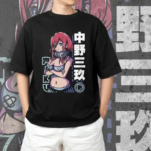 Футболка для подростка мальчика с принтом Мику Накано Размер 160 Anime10597 Днепр - изображение 3