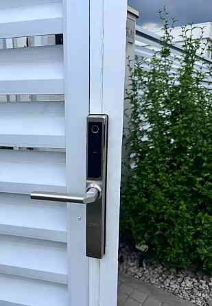 PES Aston сірий смарт замок з нержавіючої сталі Київ