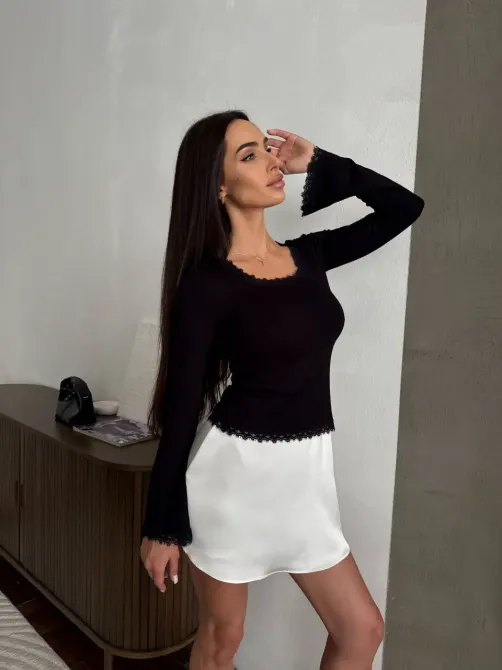 Женская блуза с кружевом Одесса - изображение 2