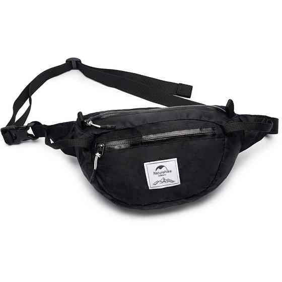 Сумка на пояс Naturehike DL-02 Ultralight Bag NH18B300-B, 6 л, чорний Киев
