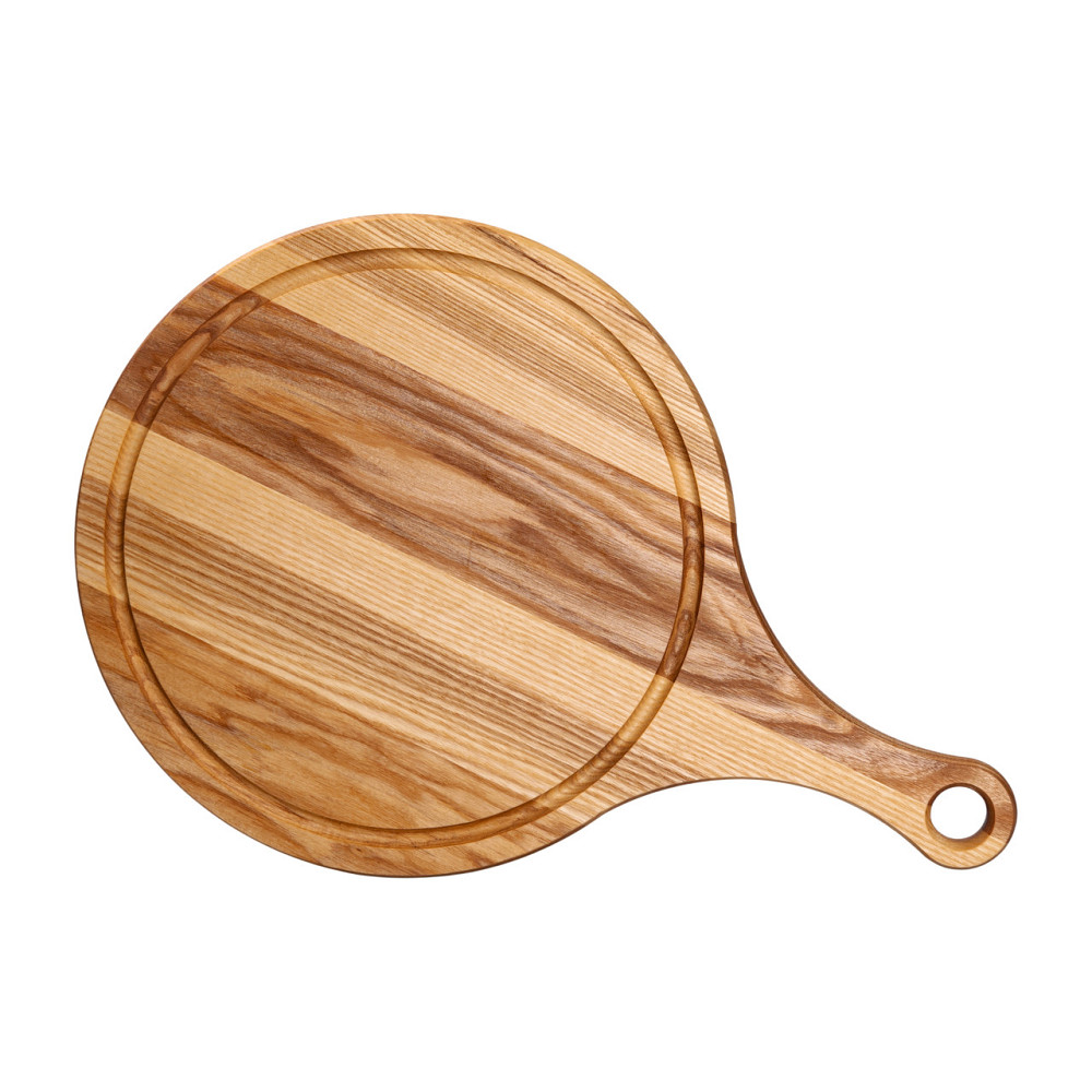 Lugi Обробна дерев'яна дошка з круглою основою 30 см ясен C19W300450 Коломыя - изображение 1