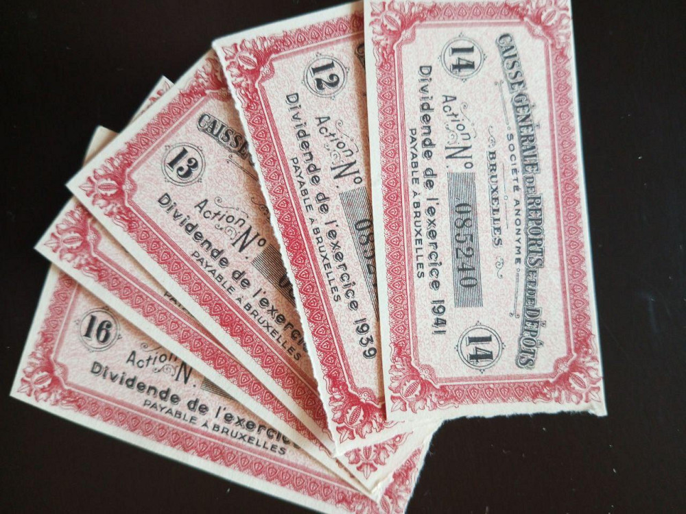 Купон облигации 1941 г Акции. (43) Полтава - изображение 1