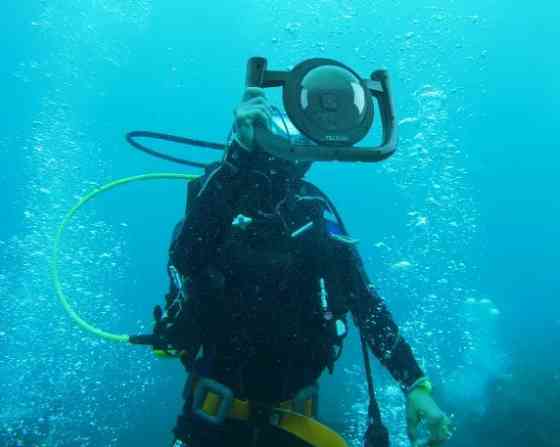 Купол Dome Port GoPro 13/12/11/10/9 подводный рог Telesin GP-DMP-T10 Киев