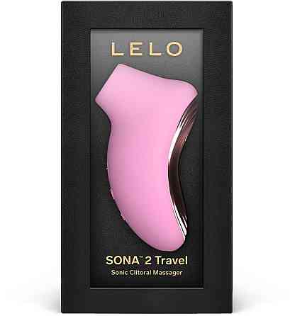 Звуковий стимулятор клітора LELO SONA 2 Travel Pink, тревел-версія, 12 режимів Sex Aura Київ