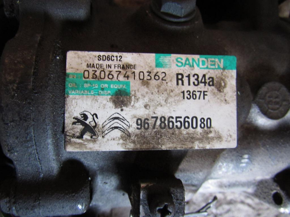 Компресор кондиціонера Peugeot Partner 1.6 hdi 2008-2015 Ковель - фото 4