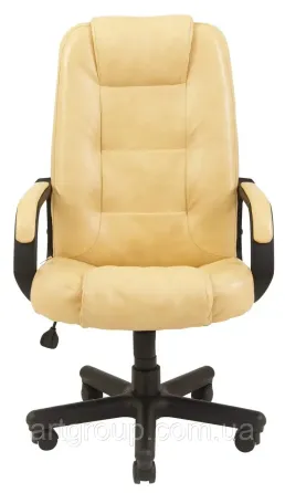Офисное Кресло Руководителя Richman Chelsea Madras Gold Beige Пластик Рич М2 AnyFix Бежевый Днепр