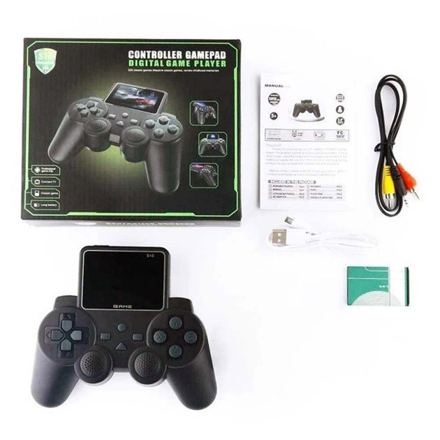 Портативна консоль з встановленими 1000 ігор S10, Консоль ігрова підключення SB-910 до телевізора Київ - фото 2