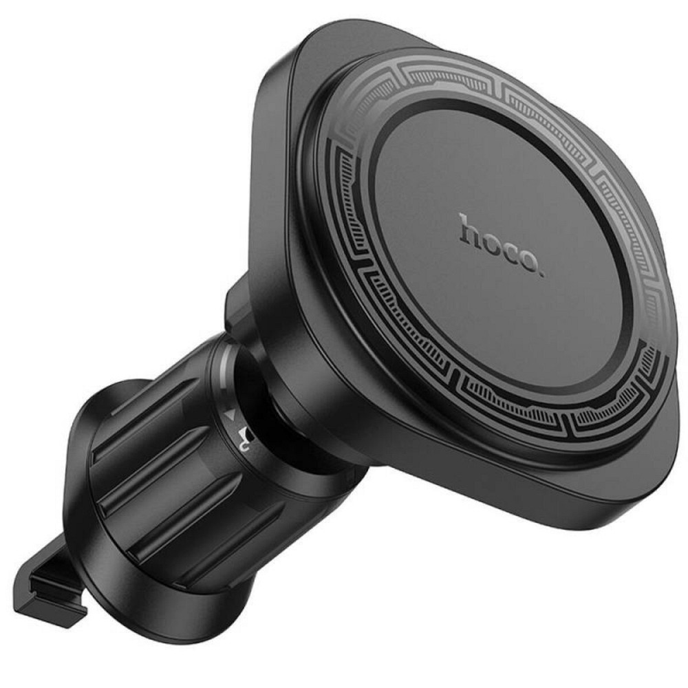 Тримач для мобільного HOCO H28 Rainbow ring magnetic car holder(air outlet) Black Київ - фото 2