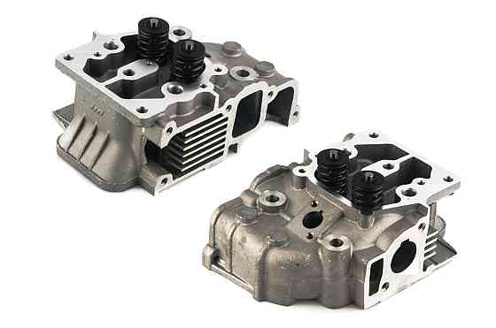 Головка цилиндра мотоблок 186F (9Hp) (в сборе под 2 болта) Мукачево