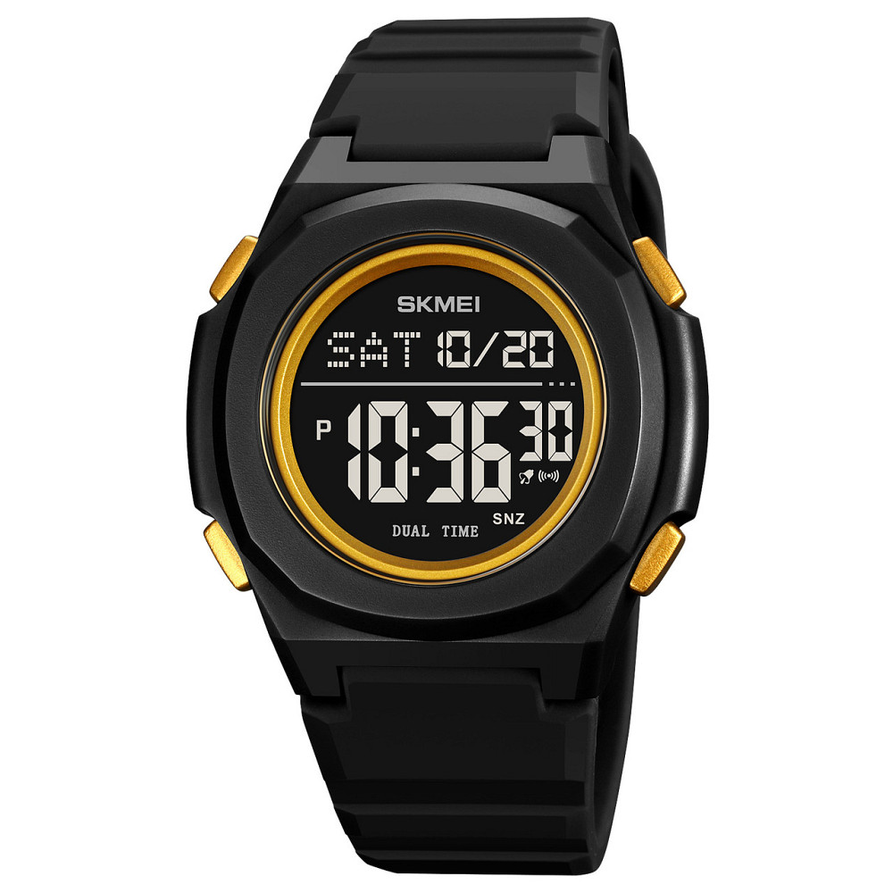 Skmei 2023BKGD-BK Black-Gold Black SBR Київ - фото 1