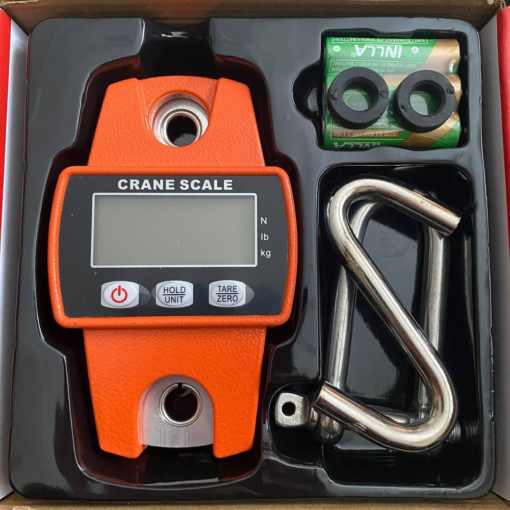 BX-9024 Весы Крановые Электронные Аккумуляторные До 300 Кг со светодиодным индикатором, мин.вес 6кг Одесса - изображение 1