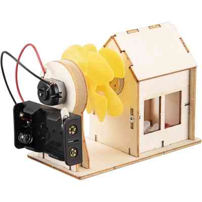 Конструктор Stem Вітряна станція Дерев'яний на батарейках (3858894673667) Вінниця