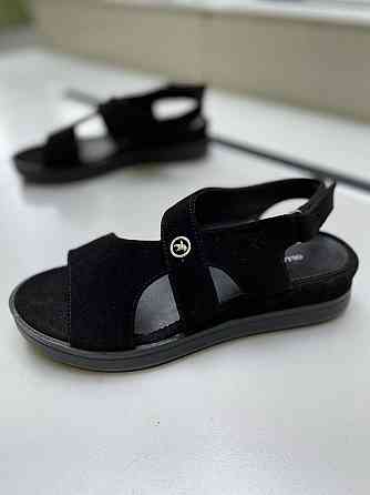 Olli БосонІжки жіночі OLLI Л-4-21747 чорні (літо, замша натуральна) (3656) 37р.38р. Коломыя