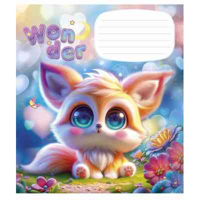 Зошит Школярик Wonderful 12 аркушів лінія (012-3414L) Вінниця