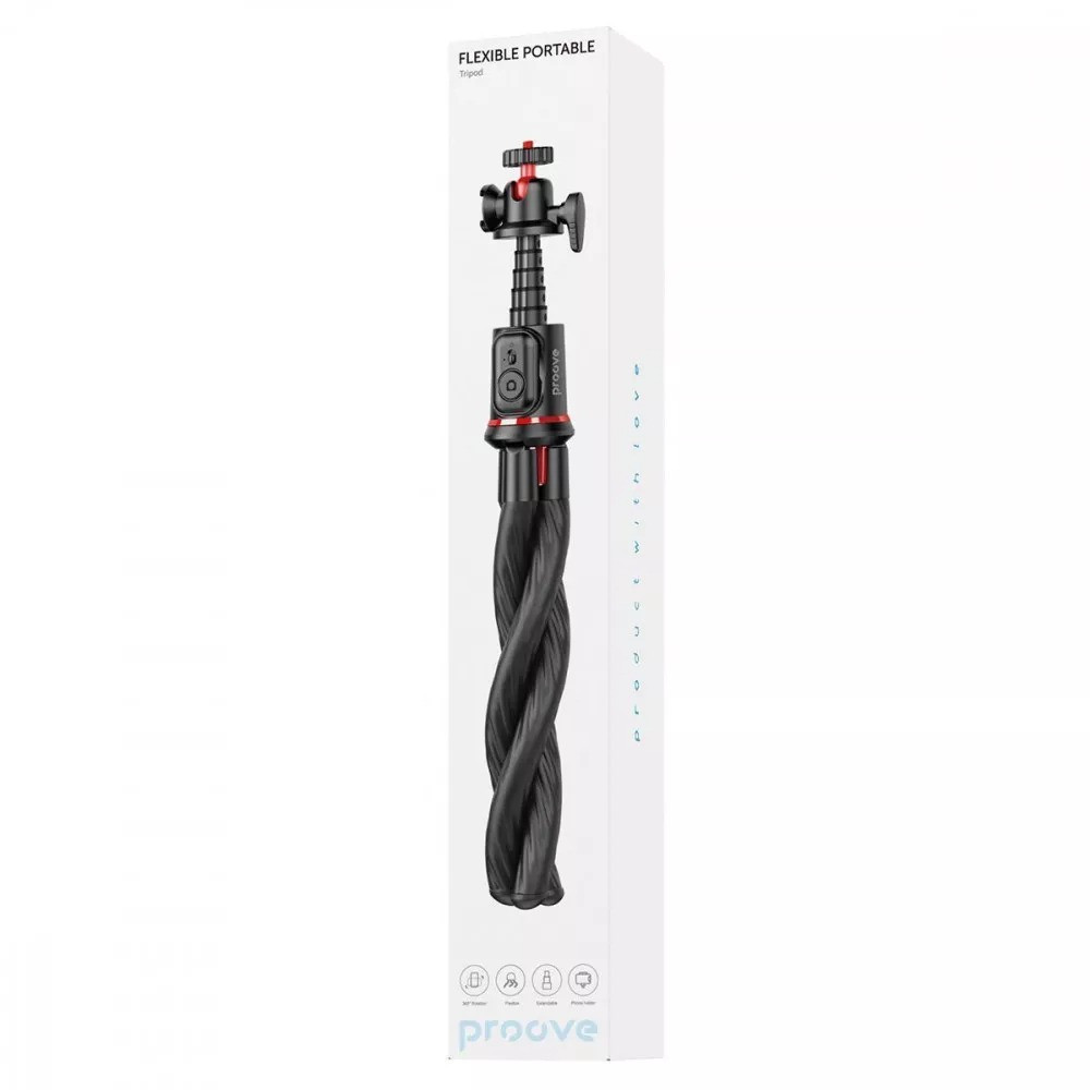 Трипод Proove Flexible Portable 658 mm Black (MPSG00010001) ( 18277 ) Харків - фото 4