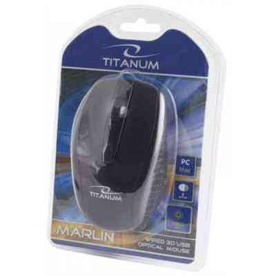 Мишка Esperanza Titanum TM110K Black Вінниця