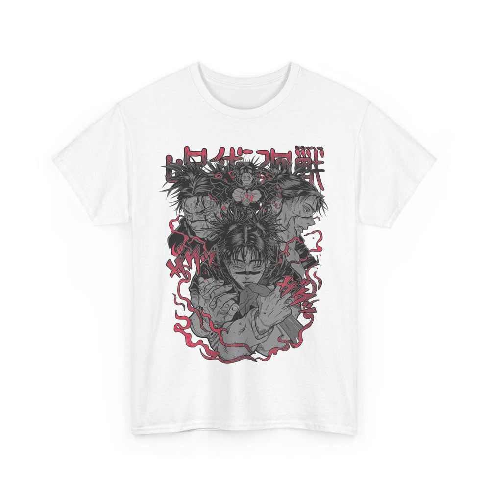 Футболка аниме Магическая битва оверсайз (S/M/L) Черний AnimeJ0441 Днепр - изображение 7